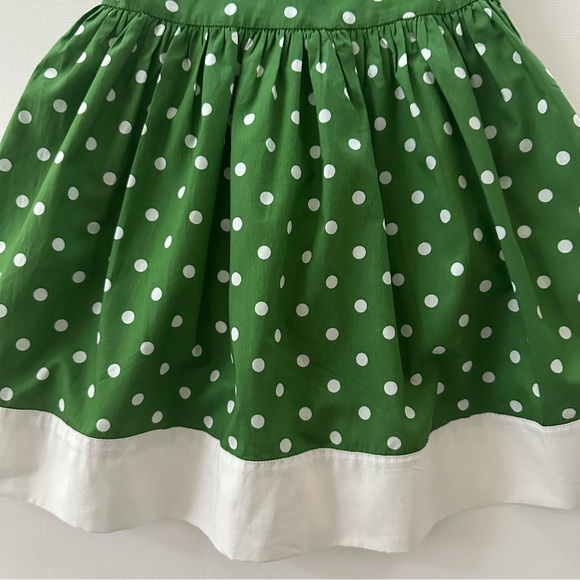 Janie and Jack 12-18 Months Green Polka Dot Dress NWT Spring Summer Easter - Picture 3 of 7